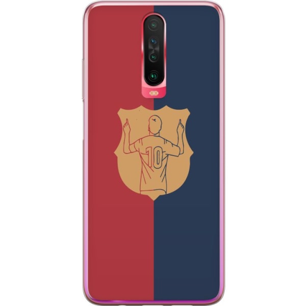 Xiaomi Redmi K30 Gennemsigtig cover FC Barcelona