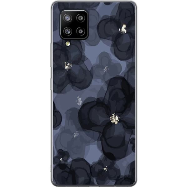 Kompatibelt Mobilskal till Samsung Galaxy A42 5G Blomsterfält