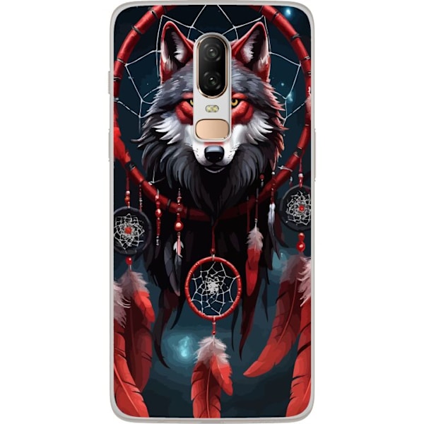 OnePlus 6 Gennemsigtig cover Ulven