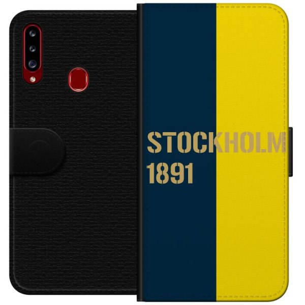 Samsung Galaxy A20s Tegnebogsetui Stockholm 1891