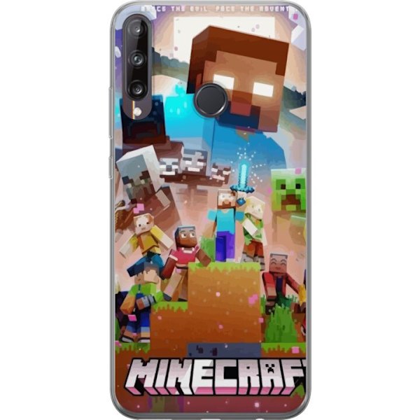 Huawei P40 lite E Genomskinligt Skal Minecraft