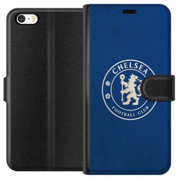 Apple iPhone 5 Tegnebogsetui Chelsea Fodboldklub