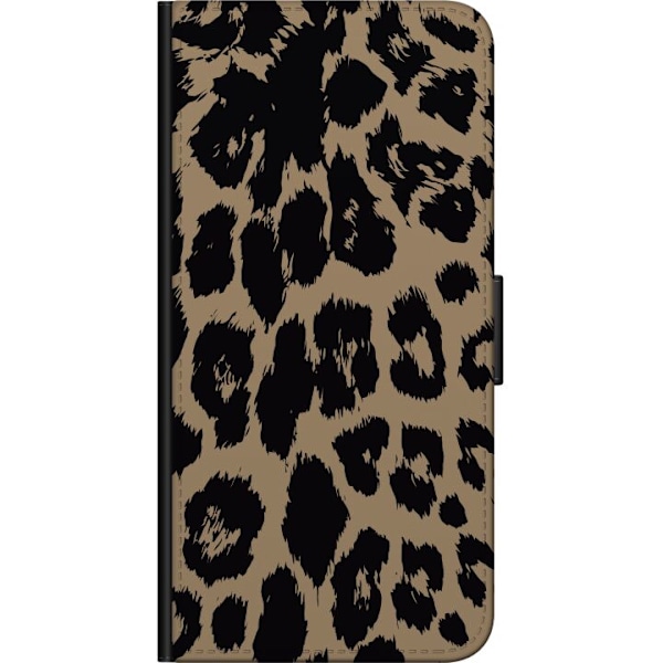 Samsung Galaxy A03s Lommeboketui Leopard