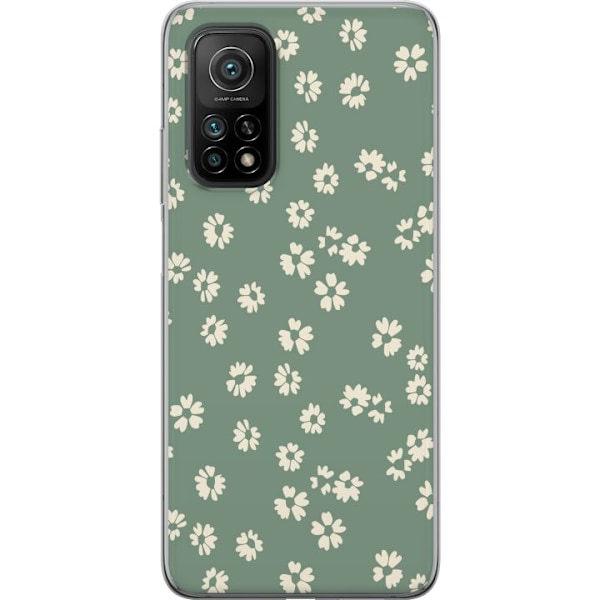 Xiaomi Mi 10T 5G Genomskinligt Skal Blomsterdröm – färgglatt blommönster