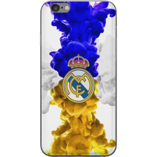 Apple iPhone 6 Plus Läpinäkyvä kuori Real Madrid Värit