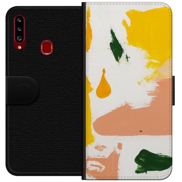 Kompatibel Tegnebogsetui til Samsung Galaxy A20s Plastfri Chic