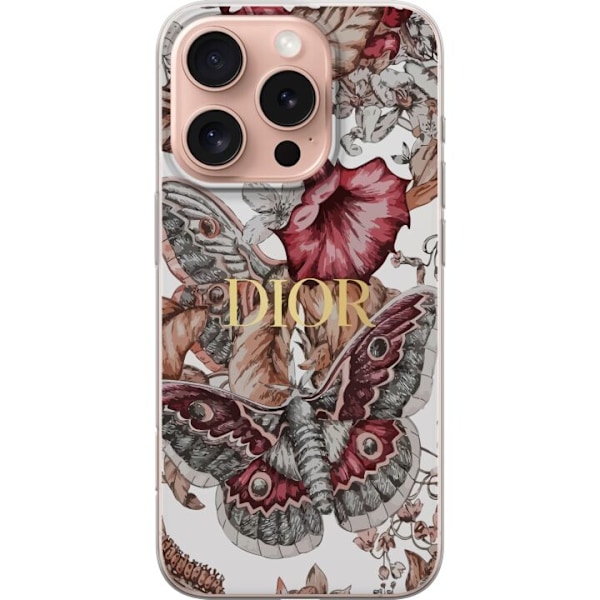 Apple iPhone 16 Pro Läpinäkyvä kuori Kukat D I O R