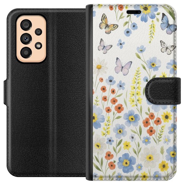 Samsung Galaxy A53 5G Plånboksfodral Sommarblommor