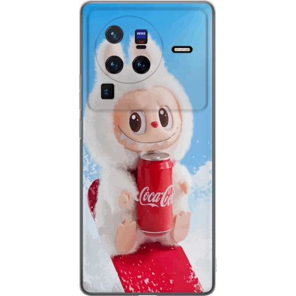 vivo X80 Pro Läpinäkyvä kuori Labubu Summer Edition