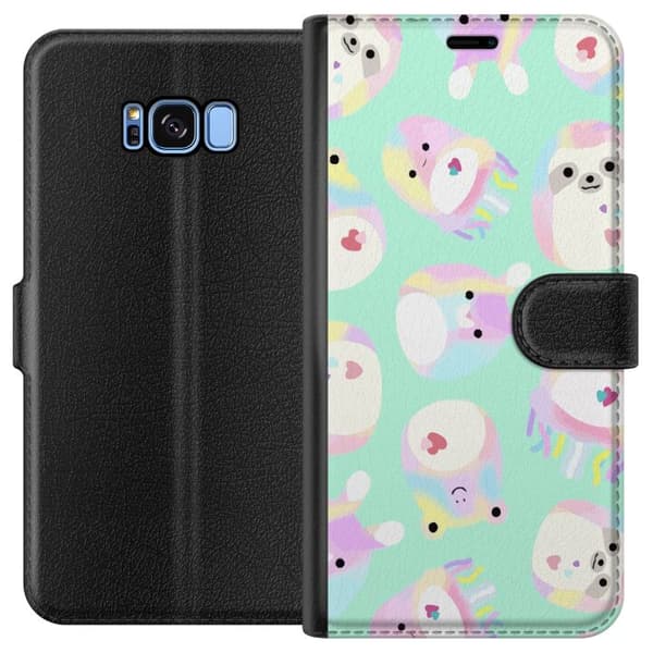 Kompatibelt Plånboksfodral till Samsung Galaxy S8 Squishmallow