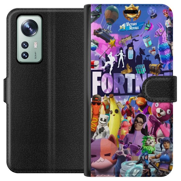 Xiaomi 12 Lompakkokotelo Fortnite Skins Emotes Battle Royale Hahmot Gamer Peliteema Siisti Lapset Nuoret