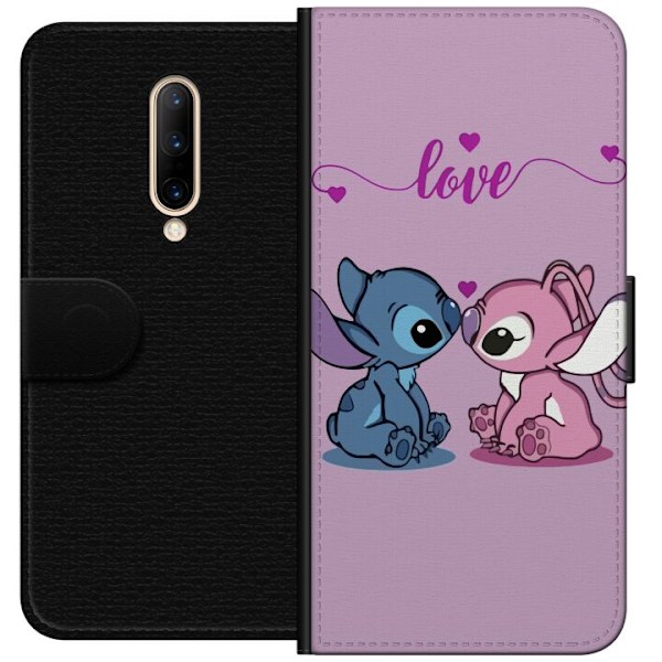 OnePlus 7 Pro Tegnebogsetui Lilo & Stitch – Angel Edition