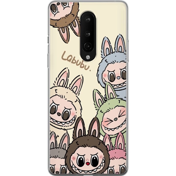 OnePlus 8 Gjennomsiktig deksel Labubu Pastel Collection