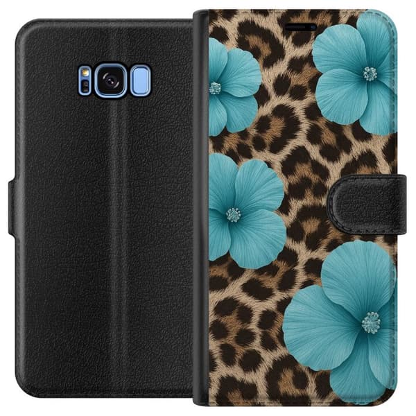 Kompatibel Tegnebogsetui til Samsung Galaxy S8 Blossom Beast