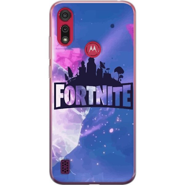 Motorola Moto E6s (2020) Gjennomsiktig deksel Fortnite