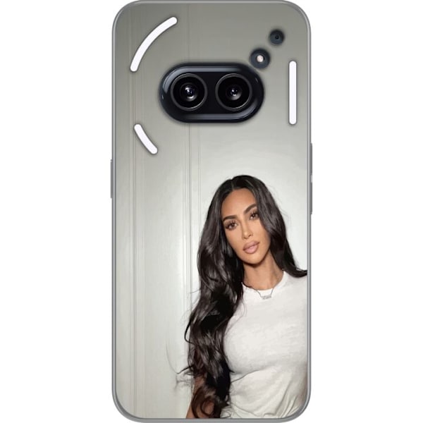 Nothing Phone (2a) Plus Läpinäkyvä kuori Kim Kardashian – Iconic Style Collection