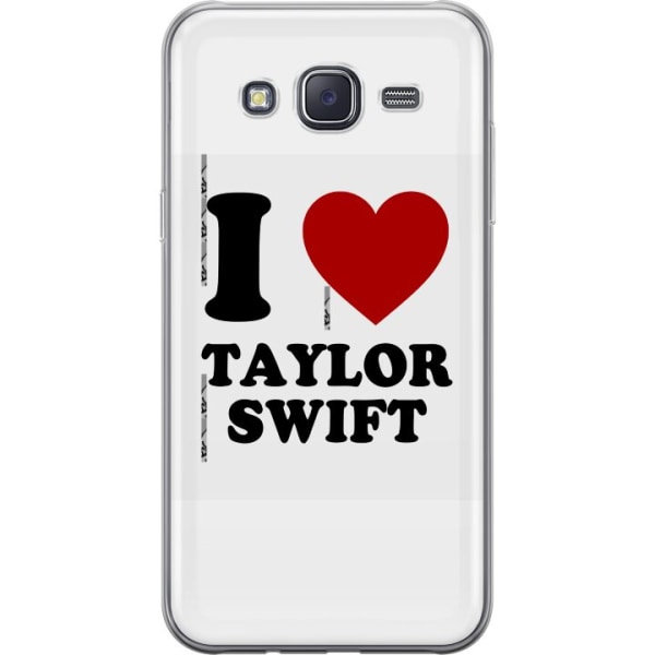 Samsung Galaxy J5 Genomskinligt Skal Taylor Swift