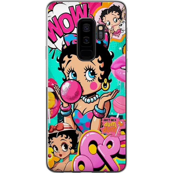 Samsung Galaxy S9+ Gennemsigtig cover Betty Boop