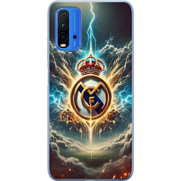 Xiaomi Redmi Note 9 4G Läpinäkyvä kuori Real Madrid