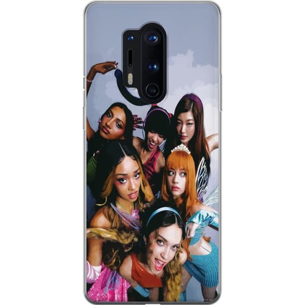 Kompatibelt Mobilskal till OnePlus 8 Pro KATSEYE flerfärgad