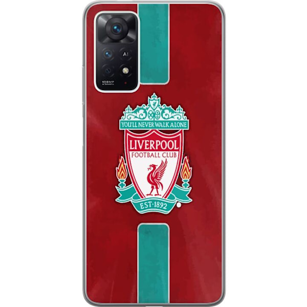 Xiaomi Redmi Note 11 Pro Gjennomsiktig deksel Liverpool FC - K