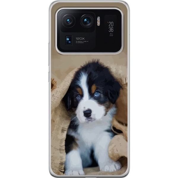 Xiaomi Mi 11 Ultra Gennemsigtig cover Hundebarn