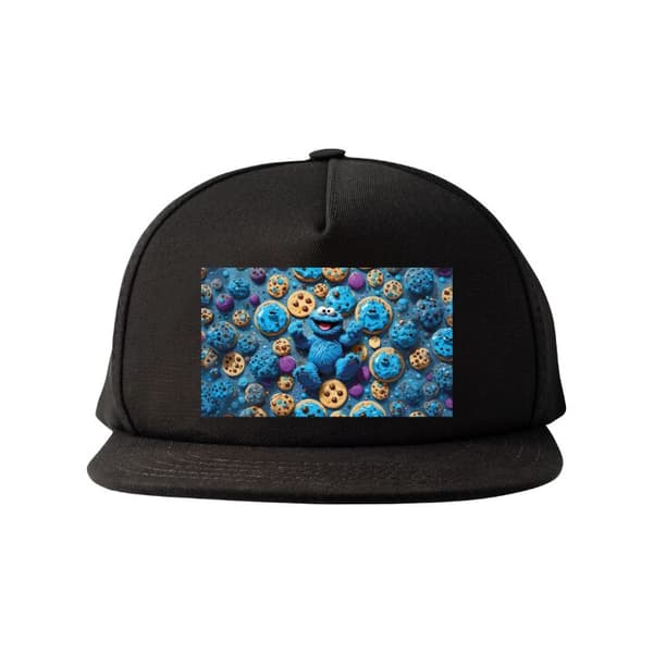 Snapback-lippalakki musta one size