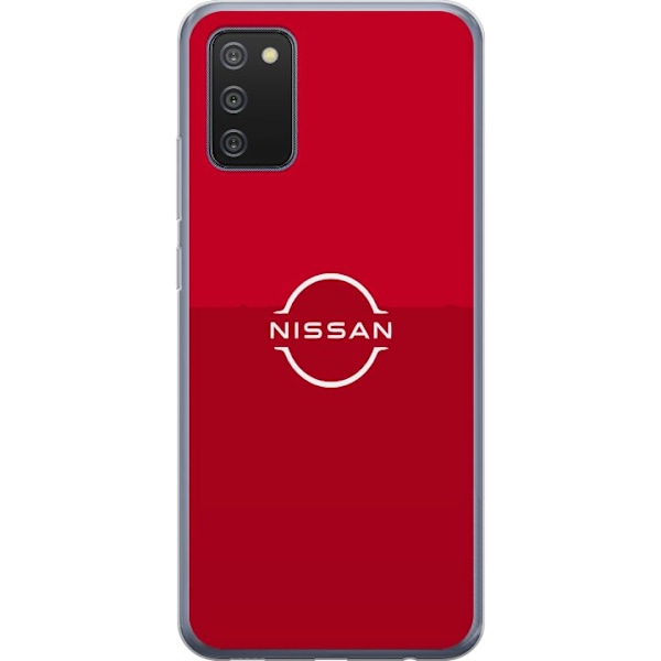 Samsung Galaxy A02s Läpinäkyvä kuori Nissan