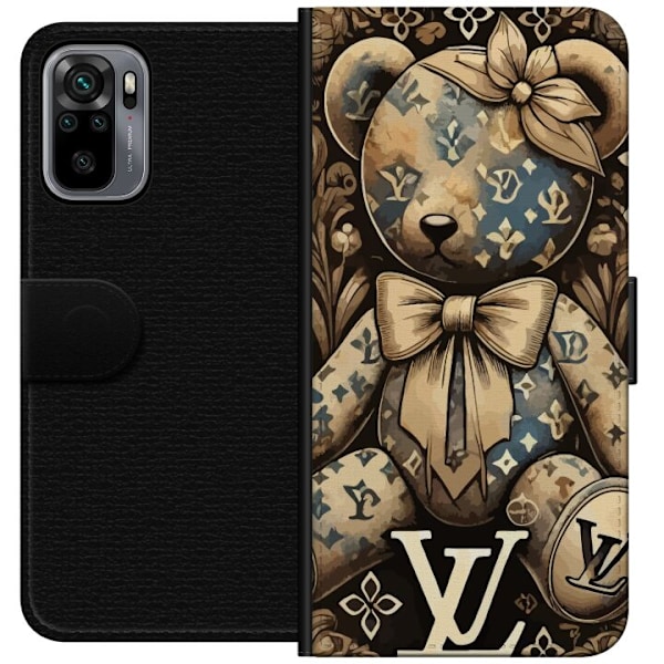 Xiaomi Redmi Note 10S Tegnebogsetui Teddy Vuitton