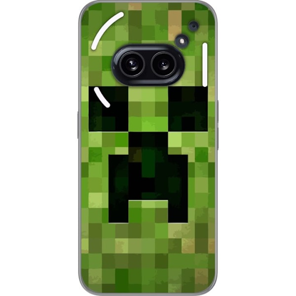 Nothing Phone (2a) Läpinäkyvä kuori Minecraft