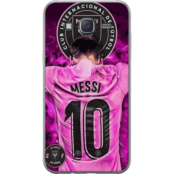 Samsung Galaxy J5 Genomskinligt Skal Messi