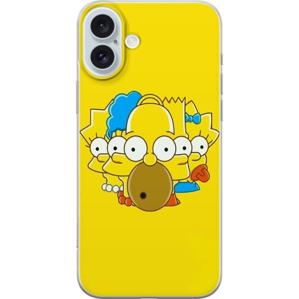 Kompatibelt Mobilskal till Apple iPhone 16 Plus Simpsons