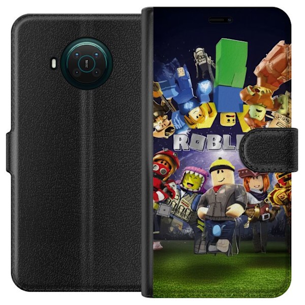 Nokia X10 Tegnebogsetui Roblox Verden - Gaming Eventyr for Bø