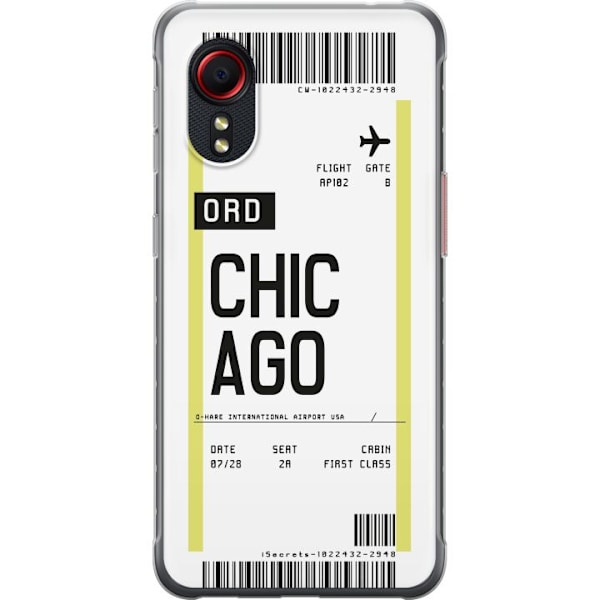 Samsung Galaxy Xcover 5 Genomskinligt Skal Chicago