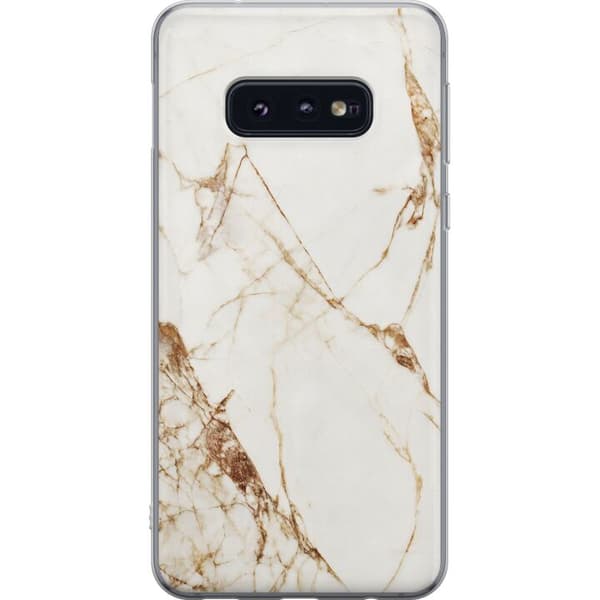 Kompatibelt Mobildeksel til Samsung Galaxy S10e Hvit marmor
