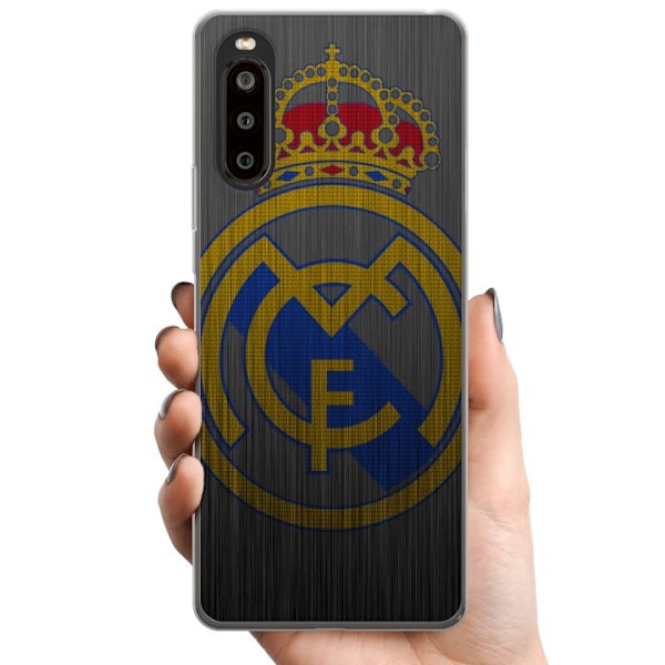 Sony Xperia 10 II TPU Mobilcover Real Madrid CF