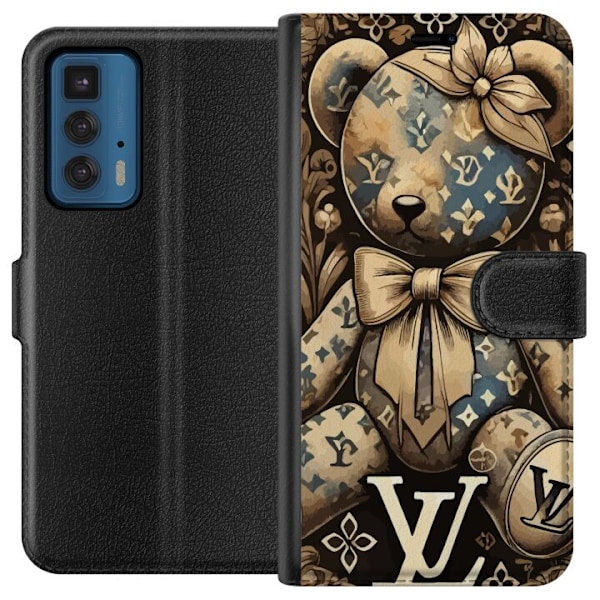Motorola Edge 20 Pro Plånboksfodral Teddy Vuitton