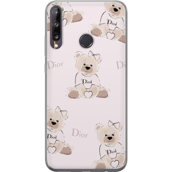 Huawei P40 lite E Läpinäkyvä kuori Teddy Dior Vibes - ylell