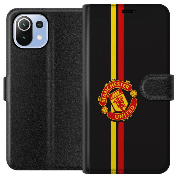 Xiaomi Mi 11 Lite Lompakkokotelo Manchester United F.C.
