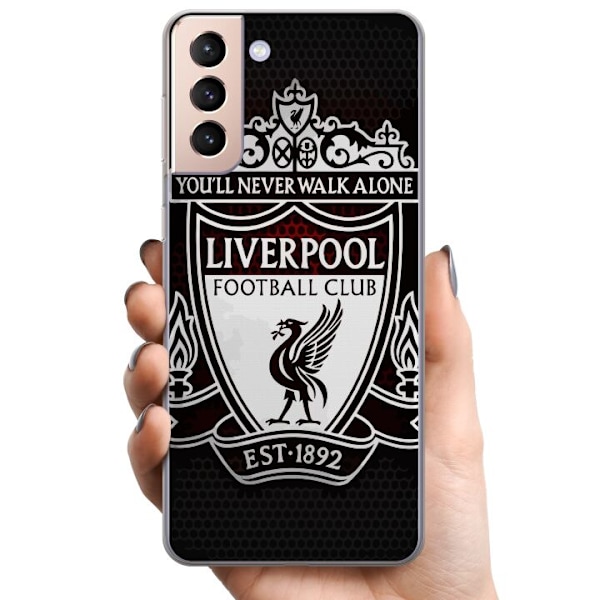 Samsung Galaxy S21 TPU Matkapuhelimen kuori Liverpool L.F.C.