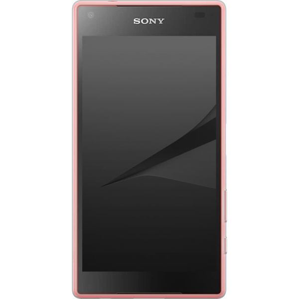 Sony Xperia Z5 Compact Läpinäkyvä kuori Labubu Sydän Taustakuva Pop Mart Rakkausteema Hahmodesign Suosittu Motiivi Keräilytaideteossarja