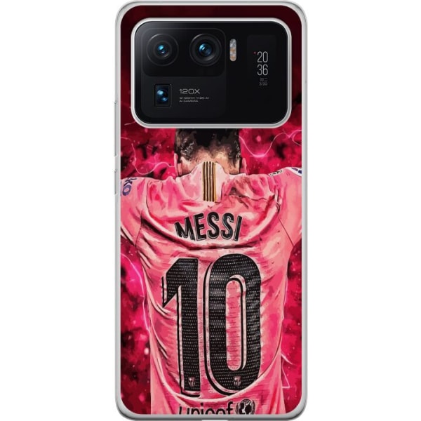 Xiaomi Mi 11 Ultra Gjennomsiktig deksel Messi