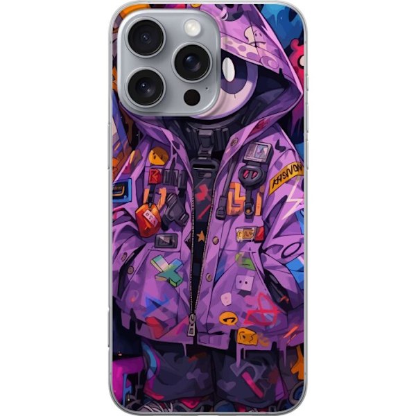 Apple iPhone 16 Pro Max Gennemsigtig cover Anime