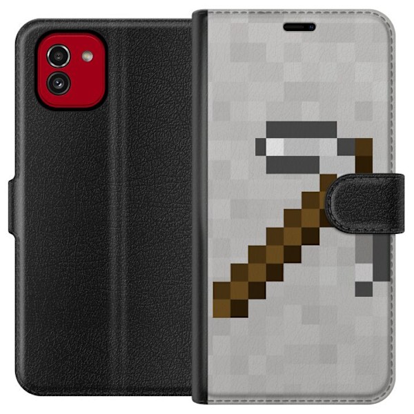 Samsung Galaxy A03 Tegnebogsetui Minecraft Værktøjer