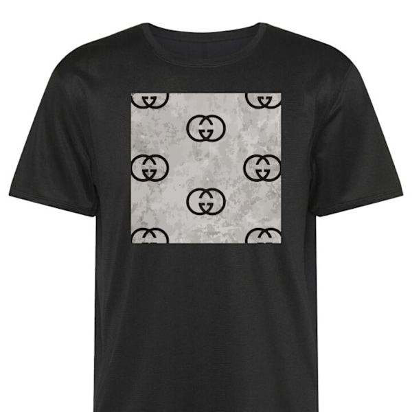 Tränings-T-shirt | Sport-T-shirt för Vuxen Gucci svart 4X-Large