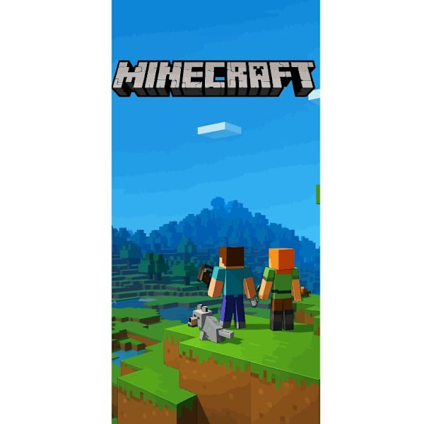 Apple iPhone 13 Pro Lompakkokotelo Minecraft Key Art