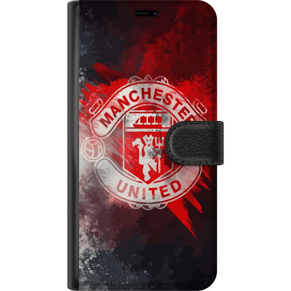 Motorola Moto G34 Tegnebogsetui Manchester United FC