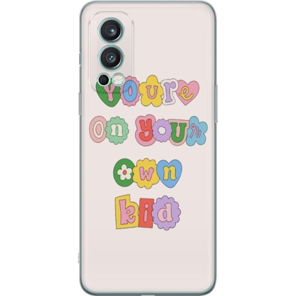 OnePlus Nord 2 5G Gennemsigtig cover Taylor Swift - Own Kid