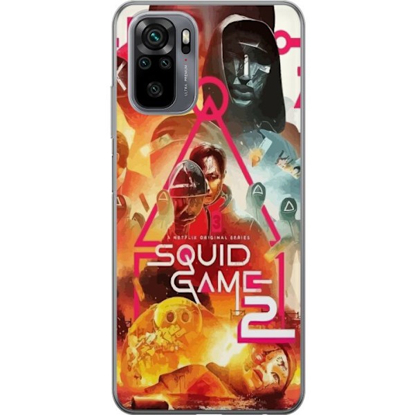 Xiaomi Redmi Note 10S Genomskinligt Skal Squid Game 2 - Spelet