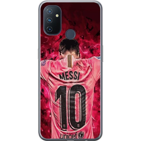 OnePlus Nord N100 Gjennomsiktig deksel Messi